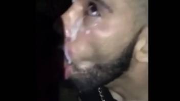 Drake the rapper sucking a dick